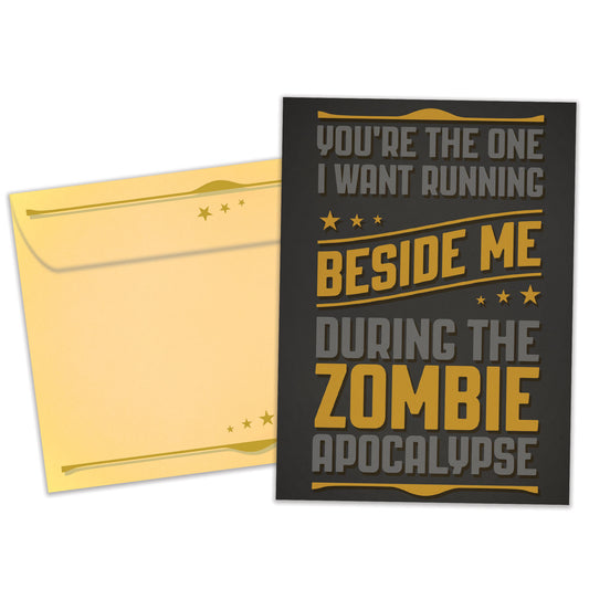 Zombie Apocalypse Friendship Card