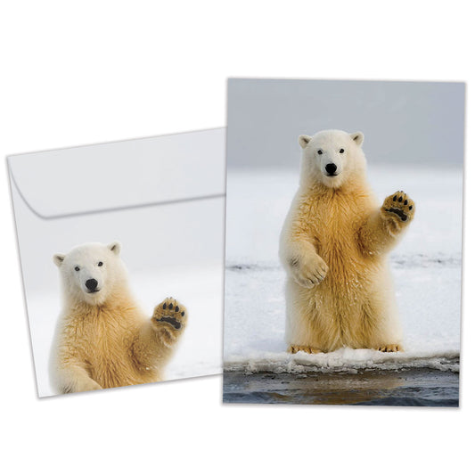 Polar Farewell Retirement Card