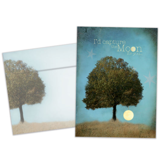 Capture The Moon Friendship Card
