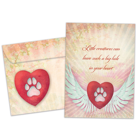 Little Creatures Pet Sympathy Card