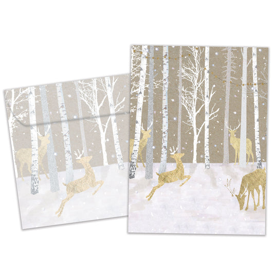 Silent Wood Holiday Card