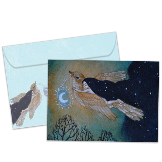 Soaring By Starlight Holiday Card
