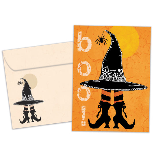 Witch Way Halloween Card