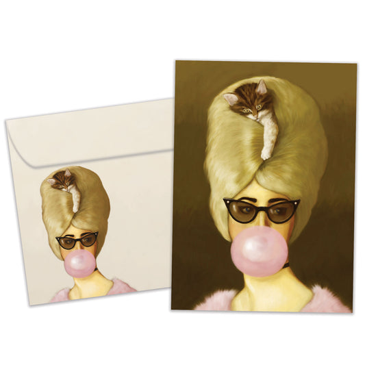 Cat Hair Day Friendship Card