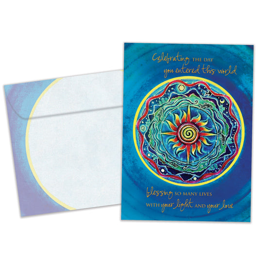 Celebrating The Day Birthday Card