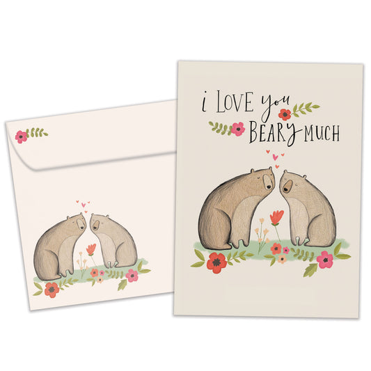 Beary Much Valentine’s Day Card