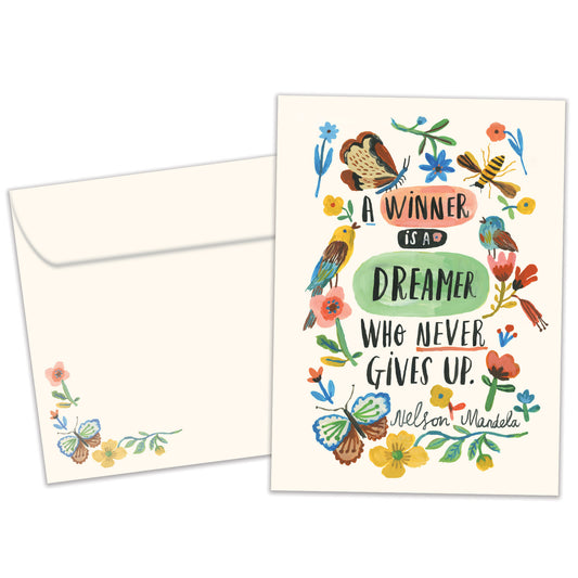 Winner Dreamer Graduation Card