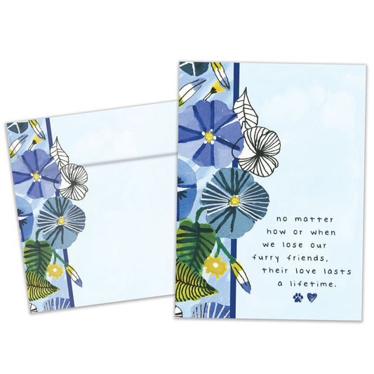 Furry Friends Love Pet Sympathy Card