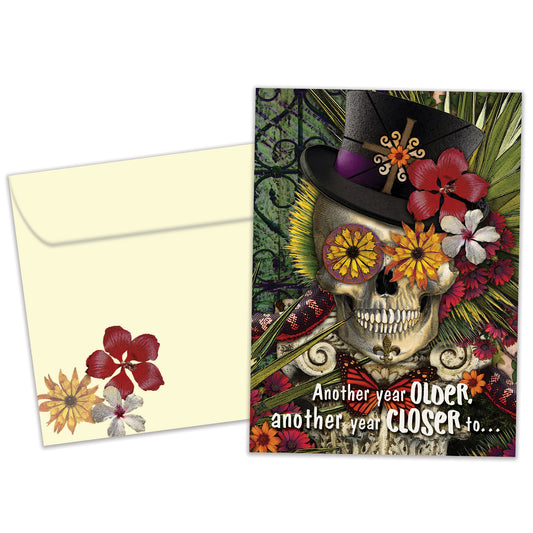 Closer To Perfection Birthday Card