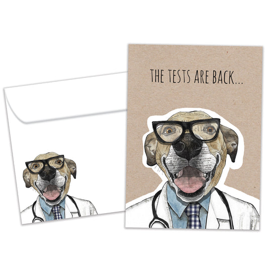 Dead In Dog Years Birthday Card