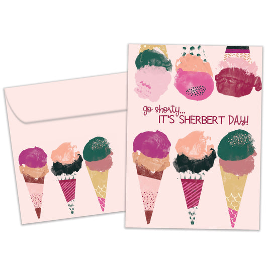 Go Shorty Birthday Card