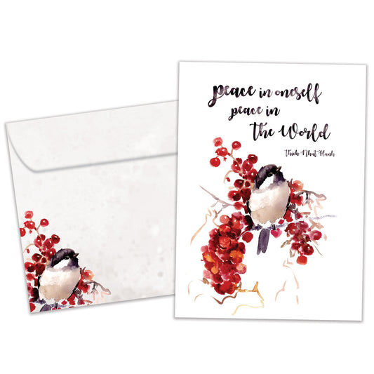 Peace In The World Holiday Card