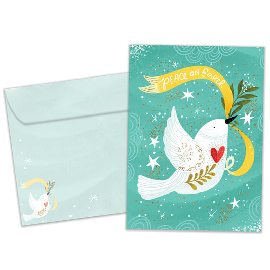 Peace Dove Holiday Card