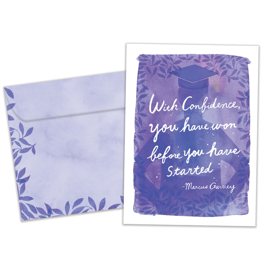 With Confidence Graduation Card