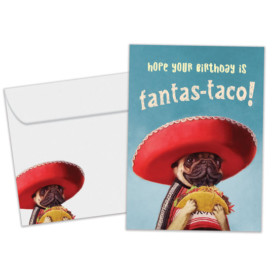 Fantas-Taco Birthday Card