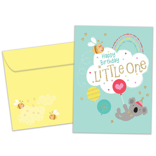 Cute Little One Birthday Card