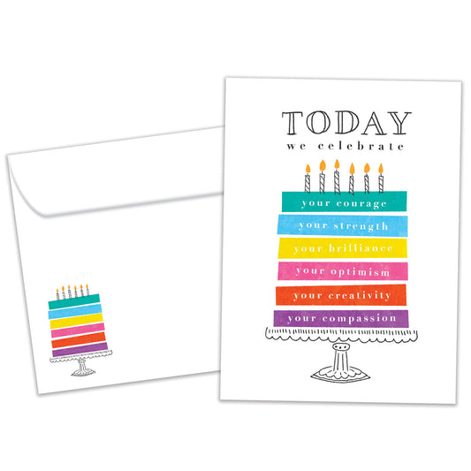 Celebrate You Birthday Card