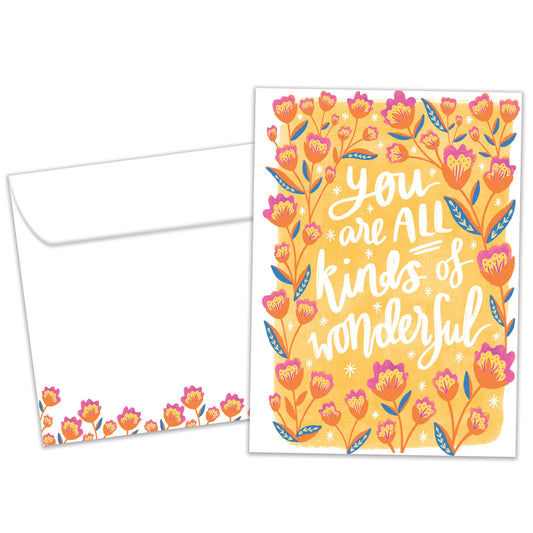 All Kinds of Wonderful Friendship Card