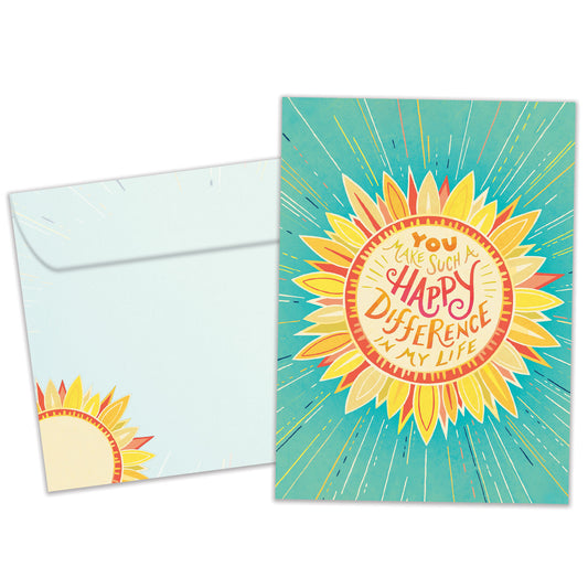 Happy Difference Friendship Card