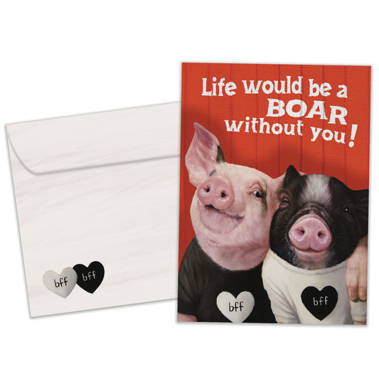 BFFs Friendship Card