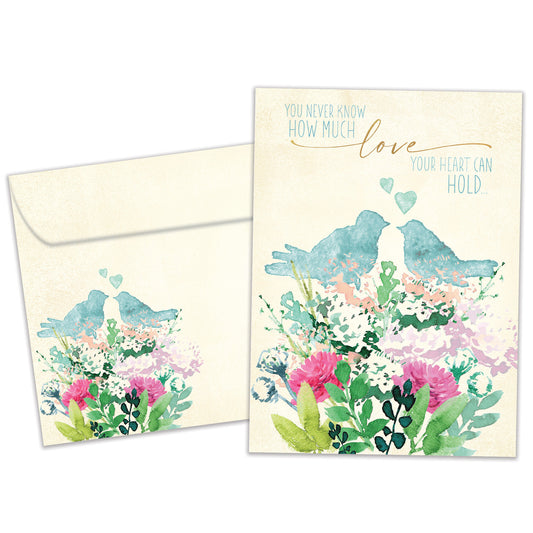 Full Of Love Wedding Card