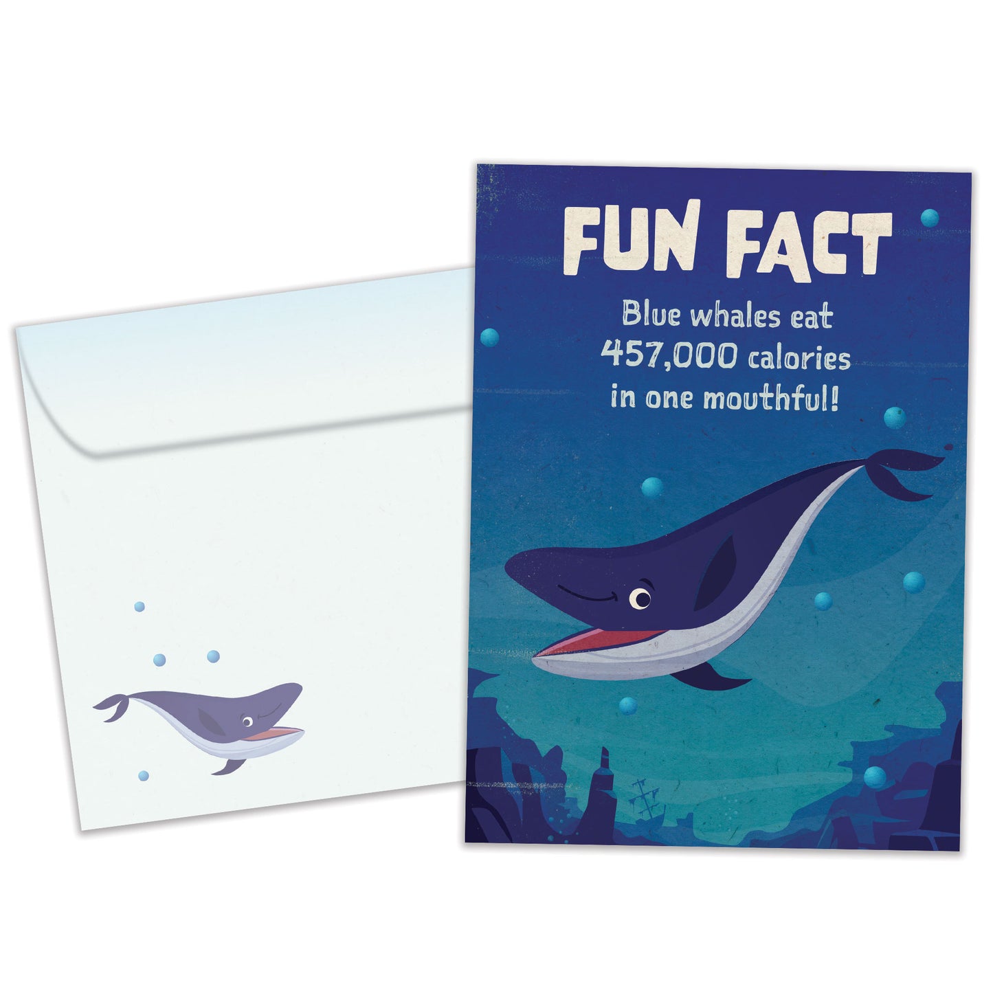 Whale Fun Fact Birthday Card