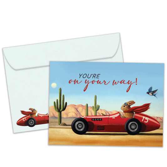 On Your Way Retirement Card