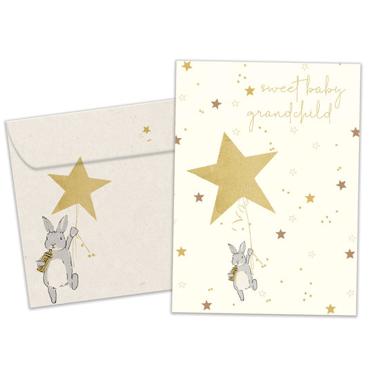 Sweet Baby Grandchild New Baby Card