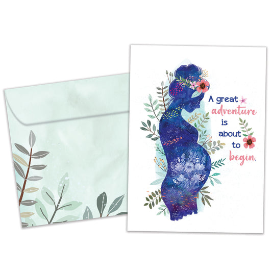 A Great Adventure New Baby Card