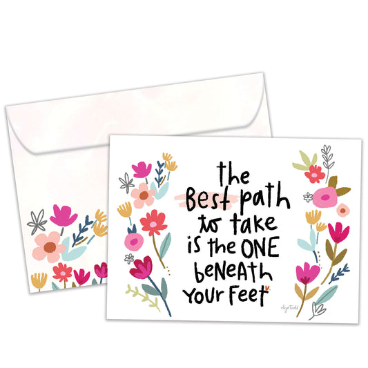 Best Path Encouragement Card