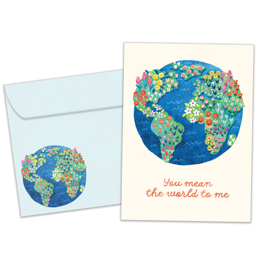 You Mean the World Just Because Card