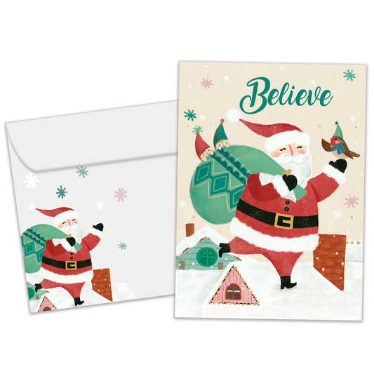 Believe in Magic Christmas Card