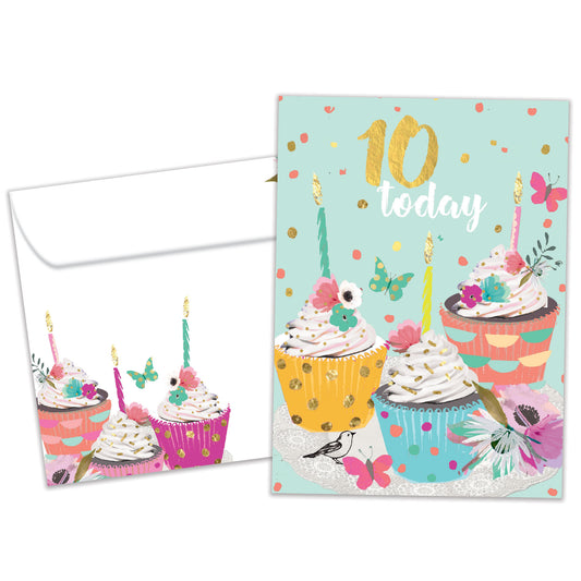 Sweet 10 Milestone Birthday Card