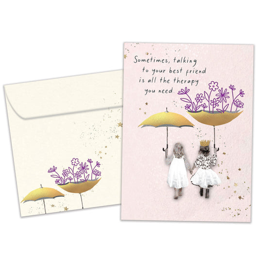 Wonderful Umbrellas Just Because Card
