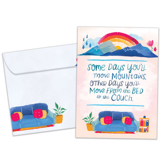 Couch Mountains Support & Encouragement Card