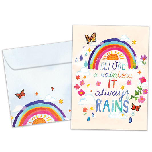 Always Rainbow Support & Encouragement Card