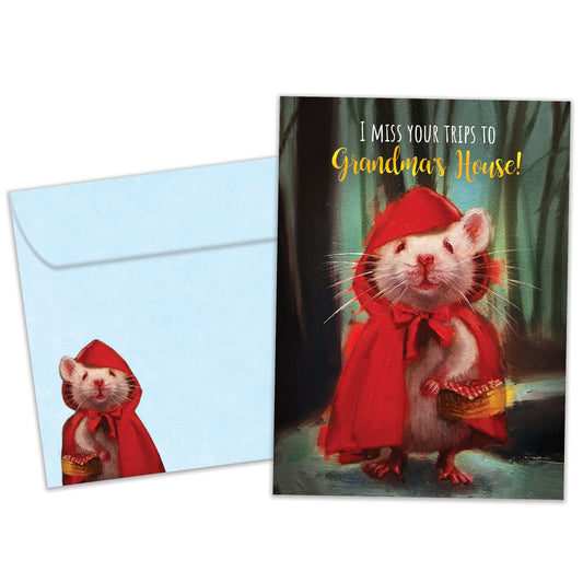 Grandma's House Halloween Card