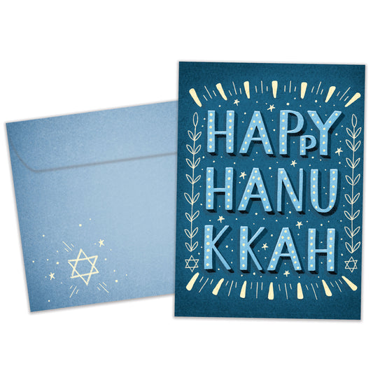 Whole Latke Happiness Hanukkah Card