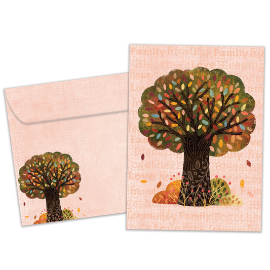 Abundant Thanksgiving Thanksgiving Card