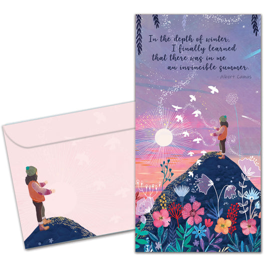 An Invincible Summer Solstice Money Holder Card