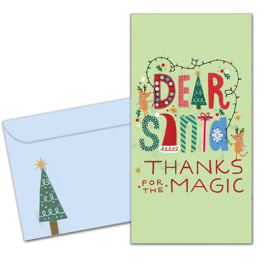 Thanks for the Magic Christmas Money Holder Card