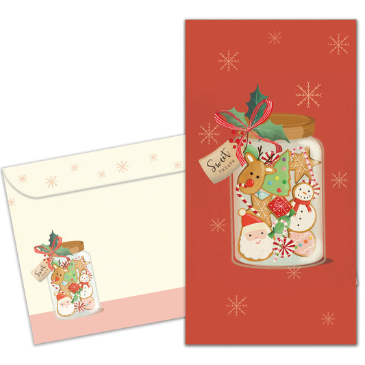 Sweeter Cookies Christmas Money Holder Card