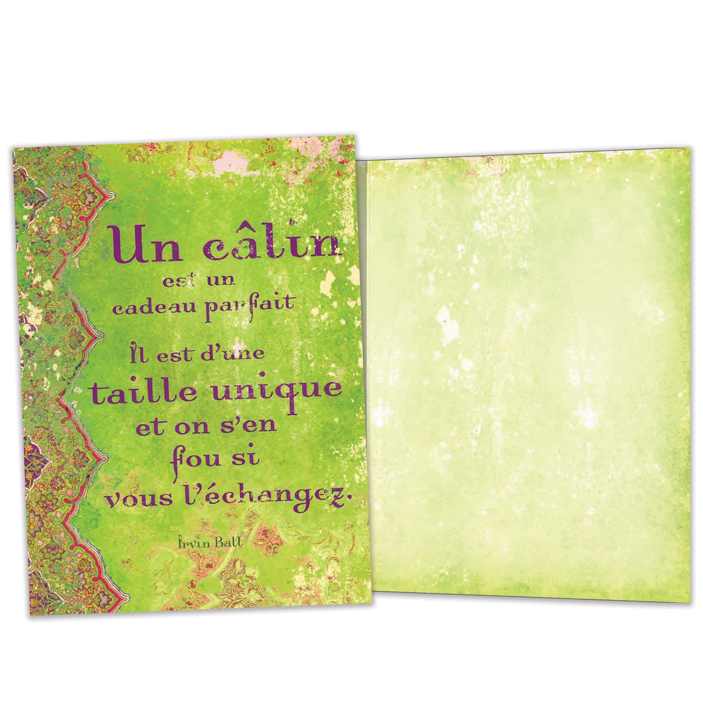 Carte Toutes les occasions Taille Unique Le Câlin