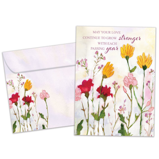 Stronger Love Anniversary Card