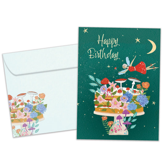 Fairy Dust Cake Birthday Card