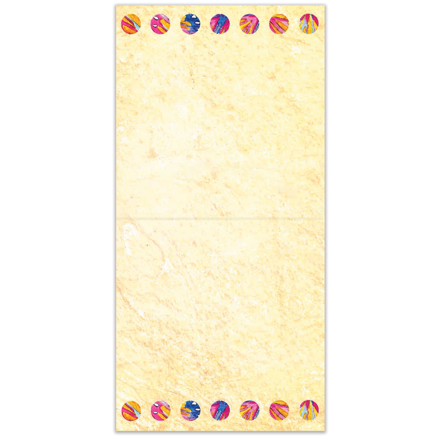 Caterpillar Butterfly Thumb-Tack Canvas Card