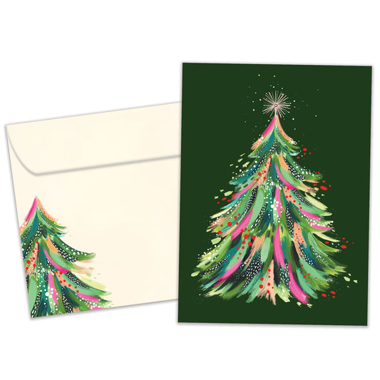 Artful Tree Christmas Card