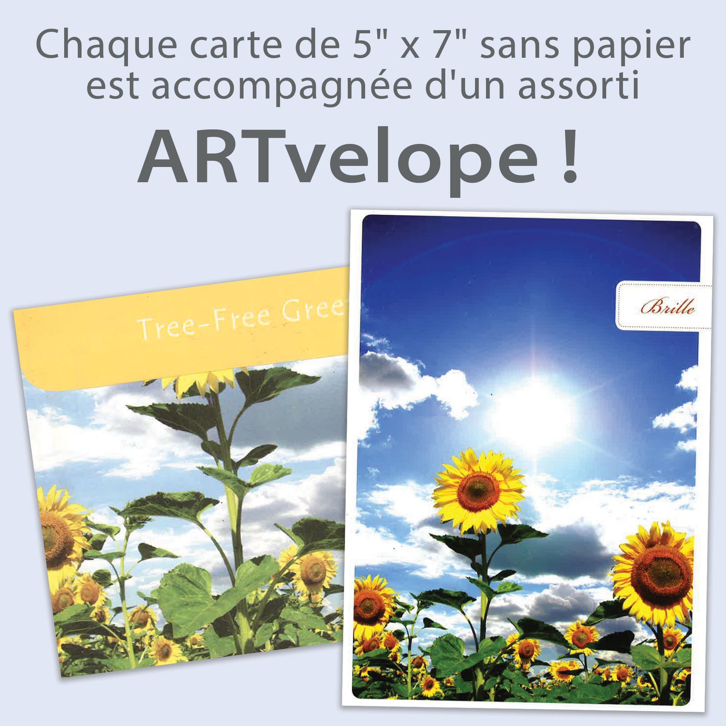 Carte bonne fête Brille