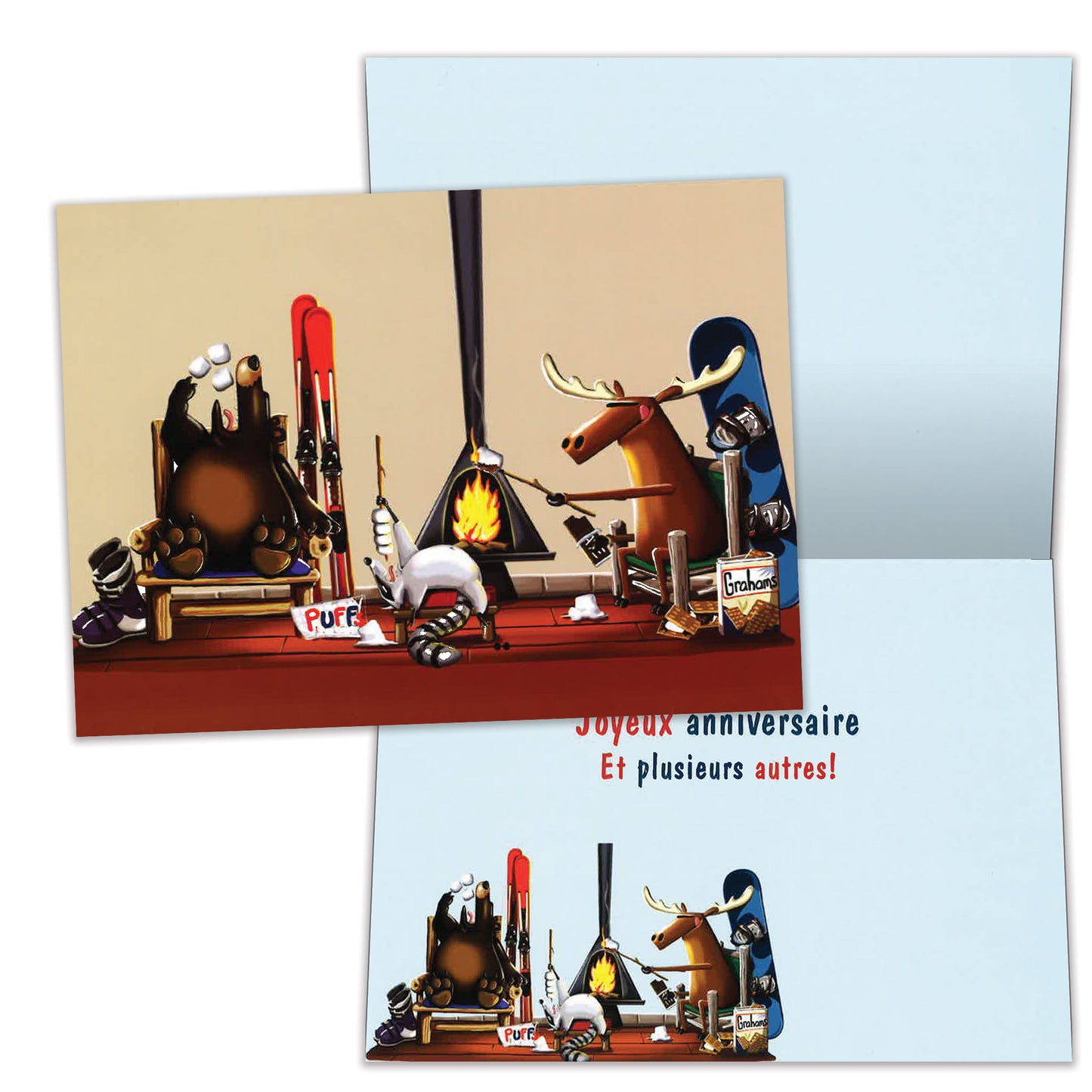 Carte bonne fête Goûter