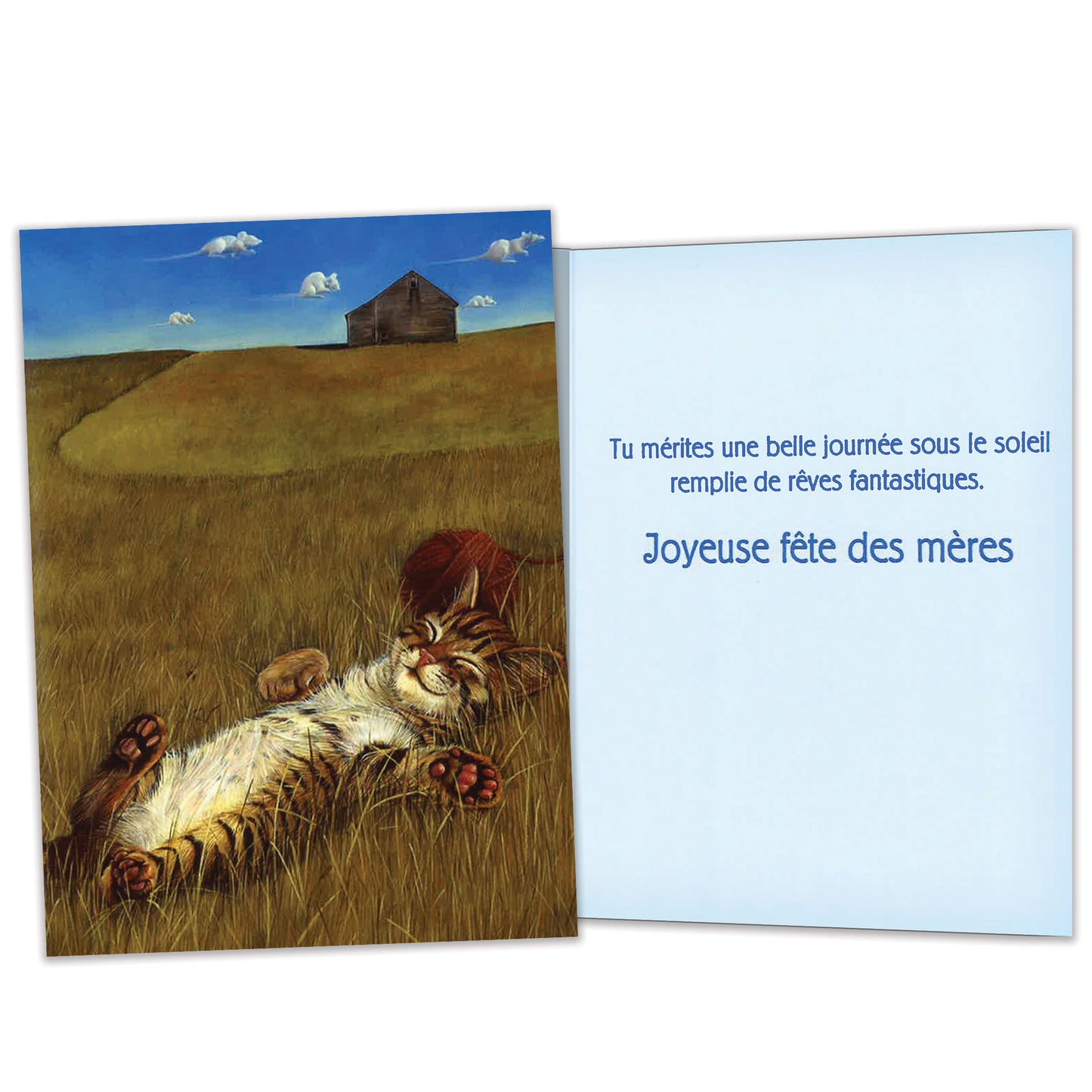 Carte Fête des Mères rêves fantastiques